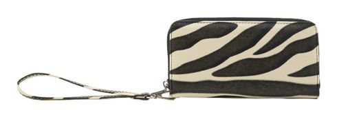 SEIDENFELT MANUFAKTUR Smilla Wallet Zebra Pattern