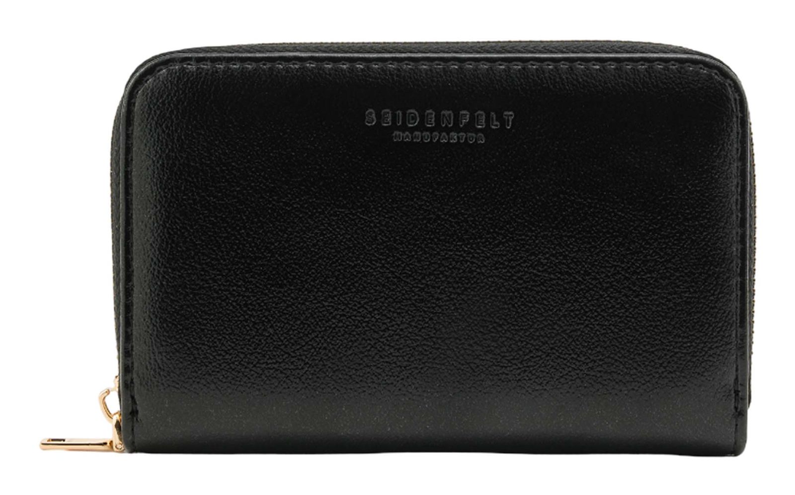SEIDENFELT MANUFAKTUR Ebba Wallet Glossy Black