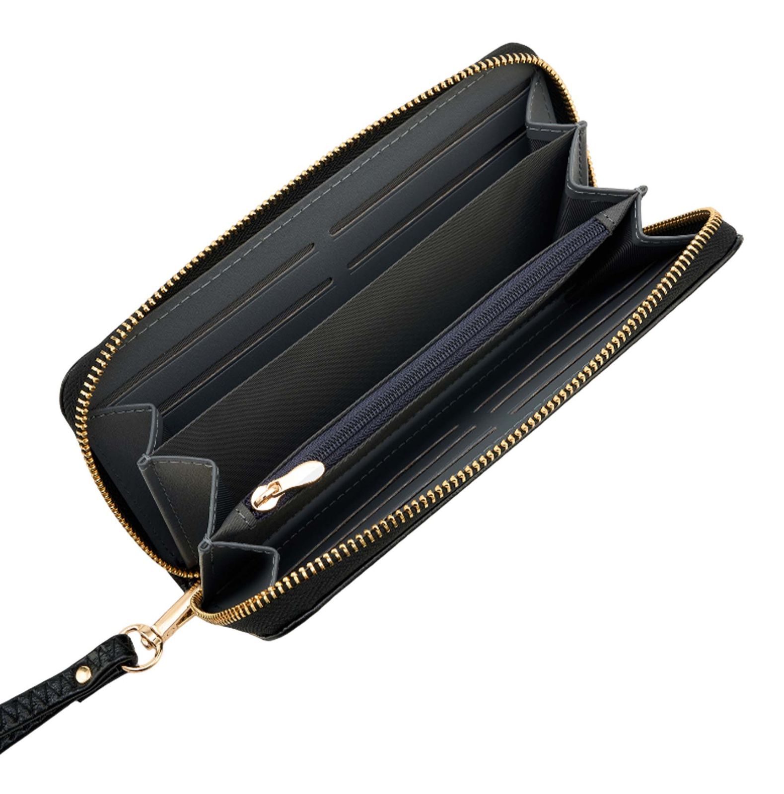 SEIDENFELT MANUFAKTUR Smilla Wallet Matt Black SEIDENFELT MANUFAKTUR Smilla Wallet Matt Black