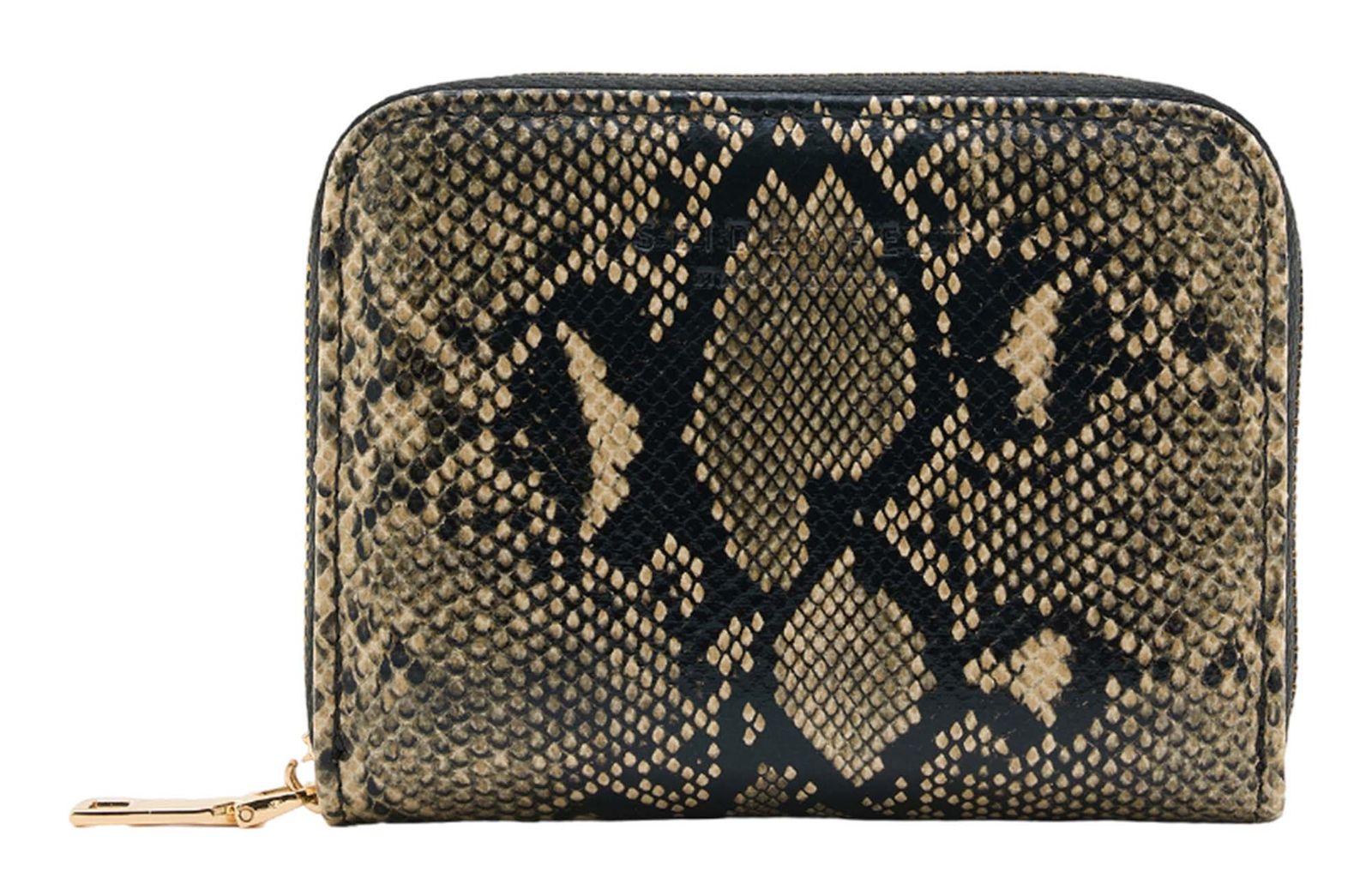 SEIDENFELT MANUFAKTUR Ylva Wallet Reptile Beige