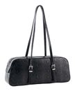 SEIDENFELT MANUFAKTUR Lilleby Shoulder Bag Reptile Black SEIDENFELT MANUFAKTUR Lilleby Shoulder Bag Reptile Black