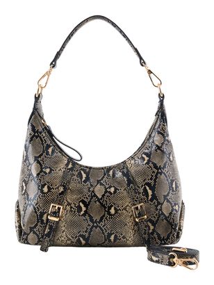 SEIDENFELT MANUFAKTUR Lilleby Hobo Bag Reptile Beige SEIDENFELT MANUFAKTUR Lilleby Hobo Bag Reptile Beige