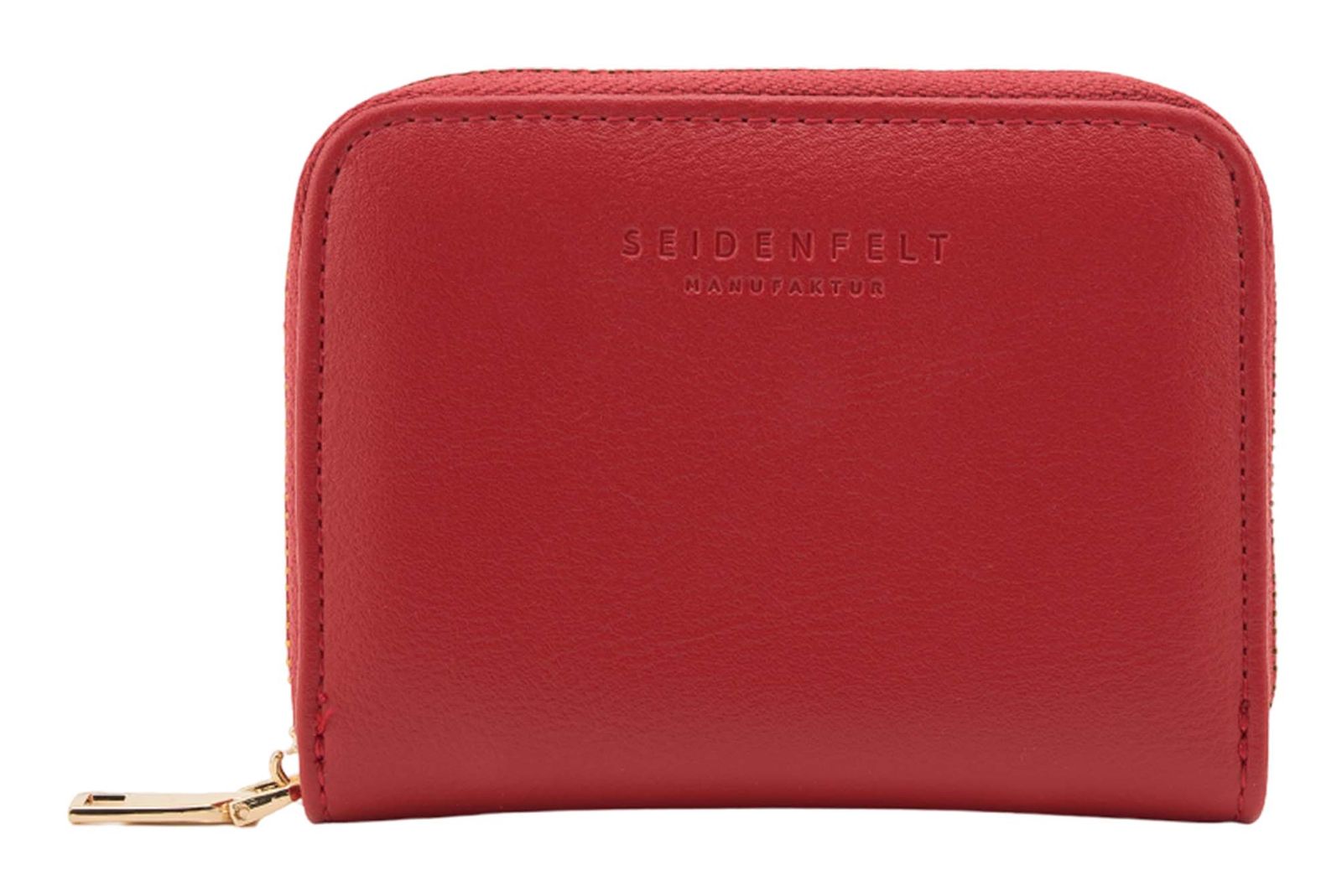 SEIDENFELT MANUFAKTUR Ylva Wallet Real Red