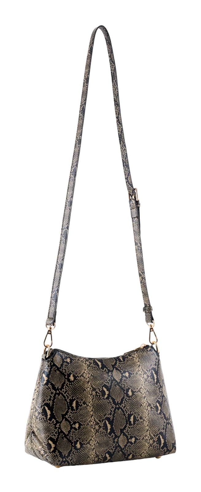 SEIDENFELT MANUFAKTUR Lilleby Midi Crossbag Reptile Beige SEIDENFELT MANUFAKTUR Lilleby Midi Crossbag Reptile Beige