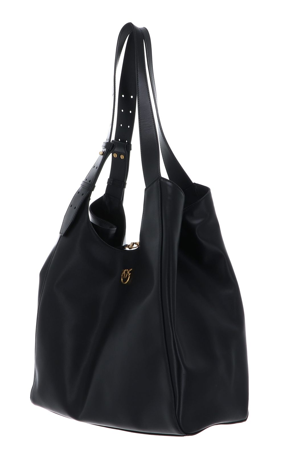 PINKO Tote Classic Belt Nero - Antique Gold PINKO Tote Classic Belt Nero - Antique Gold