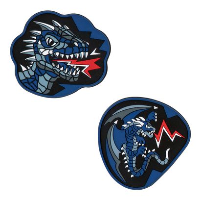 DerDieDas Wechselbuttons Set 2 teilig Dark Dragon