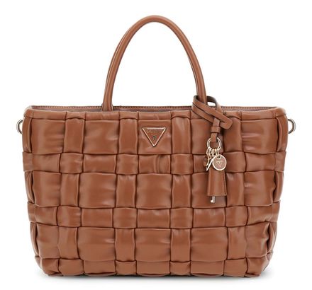 GUESS Marion Satchel Cognac GUESS Marion Satchel Cognac