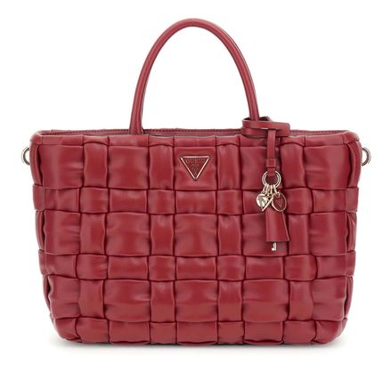 GUESS Marion Satchel Red GUESS Marion Satchel Red
