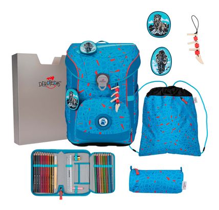 DerDieDas ErgoFlex Easy Superflash Set 6-teilig Blue Ice