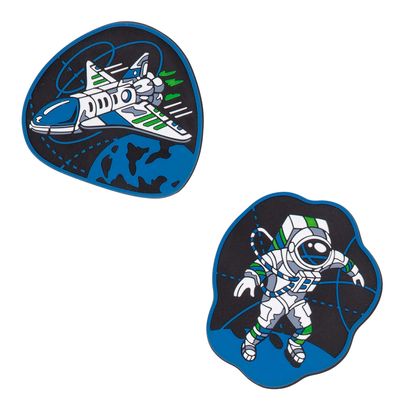 DerDieDas Wechselbuttons Set 2 teilig Moon Mission