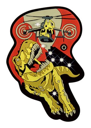 DerDieDas Wechselbuttons LED Rex