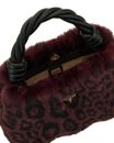 GUESS Shaida Top Handle Crossbody Bag Wine Leo