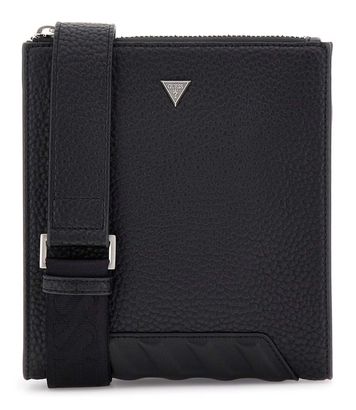 GUESS Torino Crossbody Flat Black GUESS Torino Crossbody Flat Black