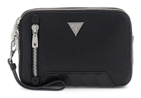 GUESS Torino Camera Bag Double Zip Black GUESS Torino Camera Bag Double Zip Black