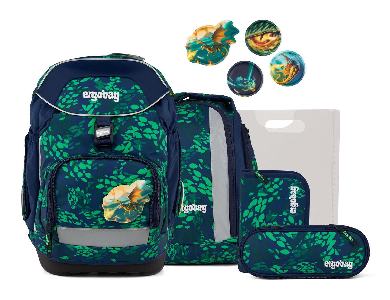 ergobag Pack Set 6-teilig DrachenbezwingBär