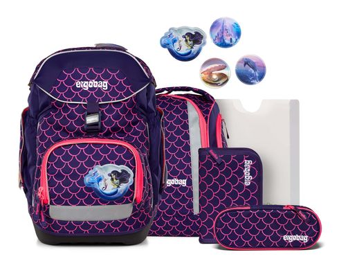 ergobag Pack Set 6-teilig PerlentauchBär