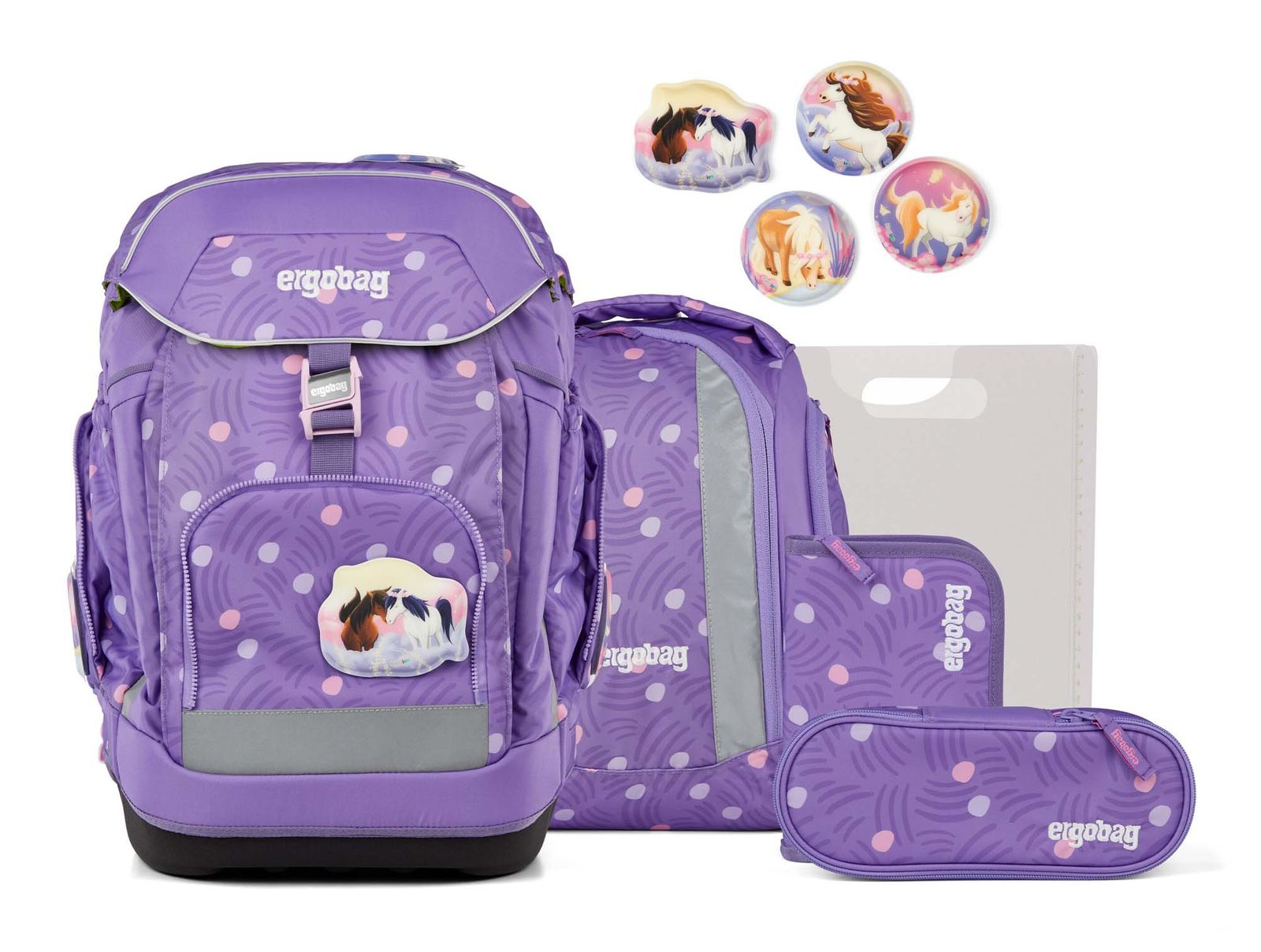 ergobag Maxi 6-teilig PonyBäradies