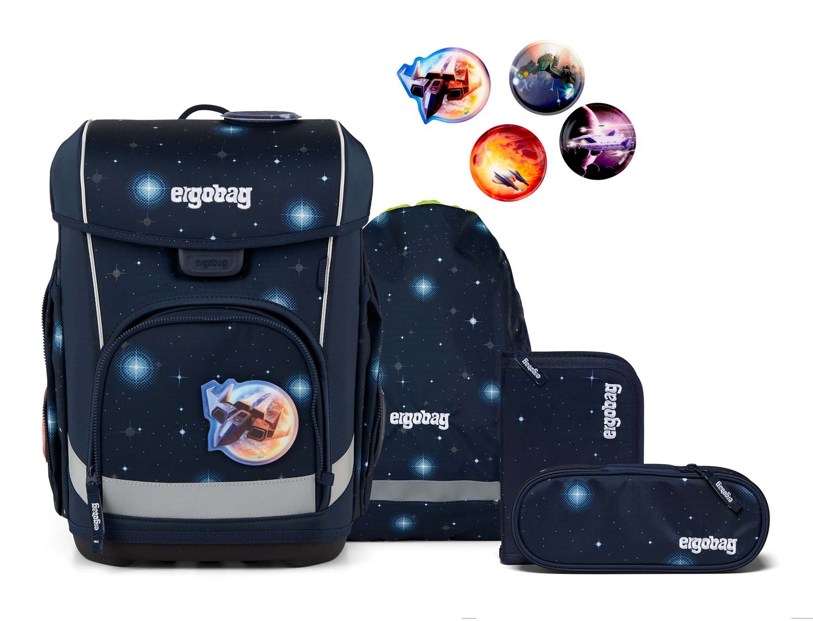 ergobag Cubo Light Set 5-teilig KoBärnikus