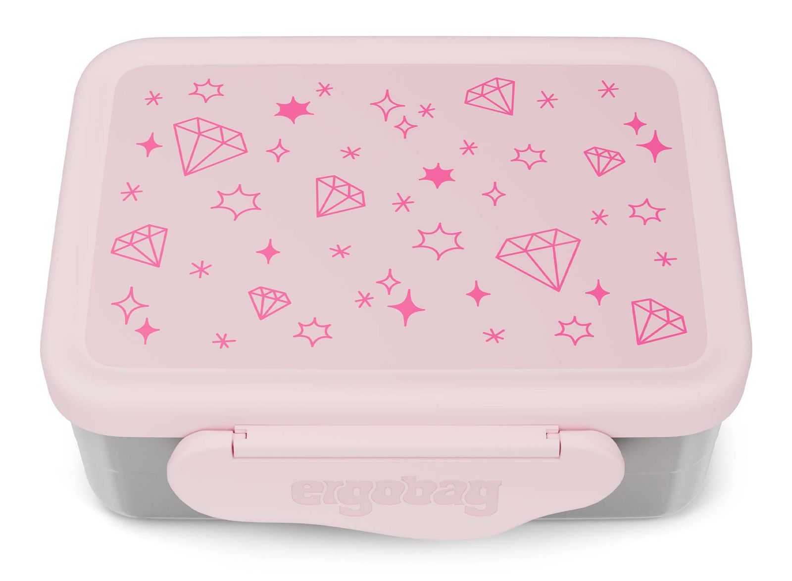 ergobag Lunchbox Stainless Steel 3 in 1 Glittery