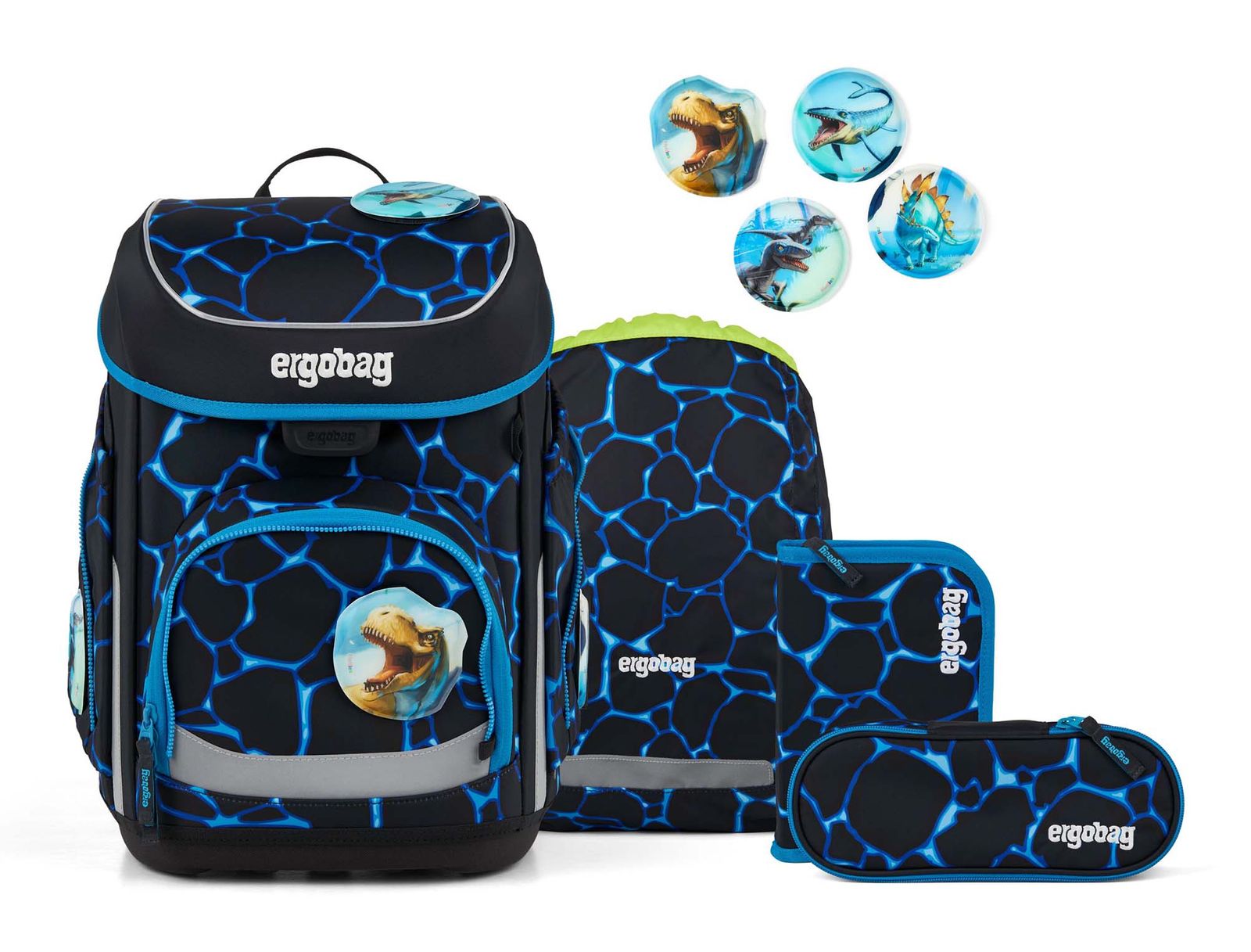 ergobag Cubo Set 5-teilig Bärassic Garden