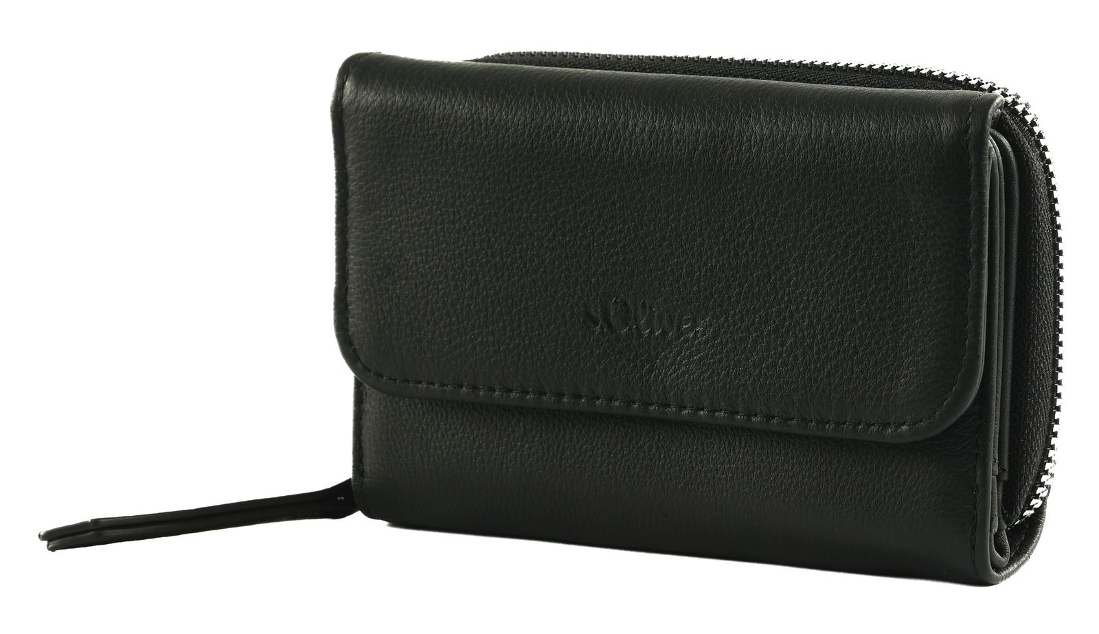 s.Oliver Wallet Grey / Black