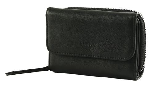 s.Oliver Wallet Grey / Black