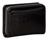 Calvin Klein CK Metallic Flap Zip Around Wallet Black Calvin Klein CK Metallic Flap Zip Around Wallet Black