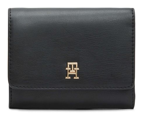 TOMMY HILFIGER TH Icon Trifold Wallet Black TOMMY HILFIGER TH Icon Trifold Wallet Black