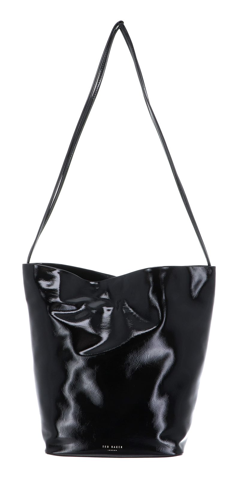 Ted Baker Kamilaa Crinkle Thin Strap Bag M Black