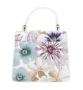 Ted Baker Helensa Petal Print Mini Top Handle Rose Detail Bag White Ted Baker Helensa Petal Print Mini Top Handle Rose Detail Bag White