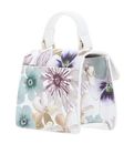 Ted Baker Helensa Petal Print Mini Top Handle Rose Detail Bag White Ted Baker Helensa Petal Print Mini Top Handle Rose Detail Bag White