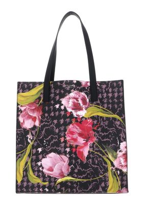 Ted Baker Floral Printed Icon Bag L Black