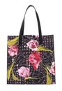 Ted Baker Floral Printed Icon Bag L Black
