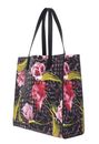 Ted Baker Floral Printed Icon Bag L Black