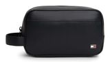 TOMMY HILFIGER TH Flag Washbag Black TOMMY HILFIGER TH Flag Washbag Black