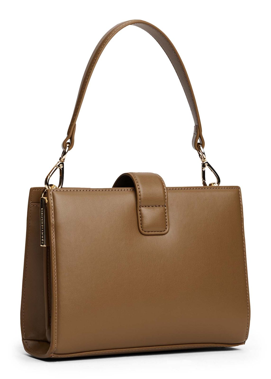 TOMMY HILFIGER TH Heritage Mini Satchel Nordic Taupe TOMMY HILFIGER TH Heritage Mini Satchel Nordic Taupe