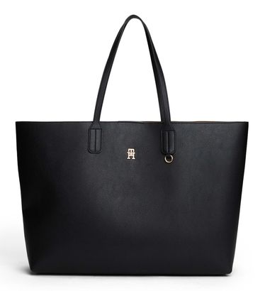TOMMY HILFIGER TH Icon Tote Black TOMMY HILFIGER TH Icon Tote Black