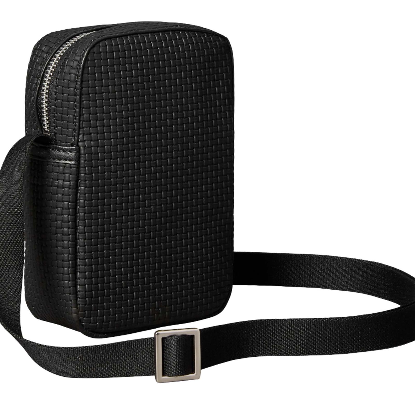 Calvin Klein Embossed Woven Slim Reporter Black Calvin Klein Embossed Woven Slim Reporter Black