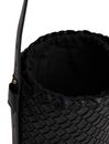 TOMMY HILFIGER TH Braided Shoulder Bag Black TOMMY HILFIGER TH Braided Shoulder Bag Black