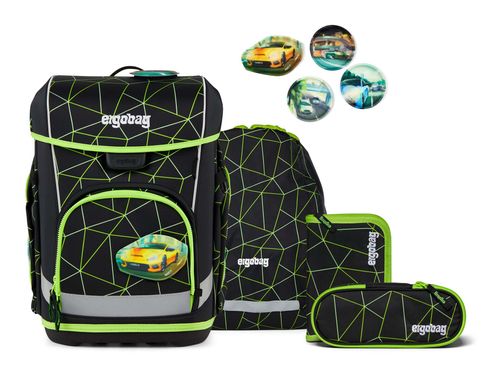 ergobag Cubo Light Set 5-teilig CyBär Race