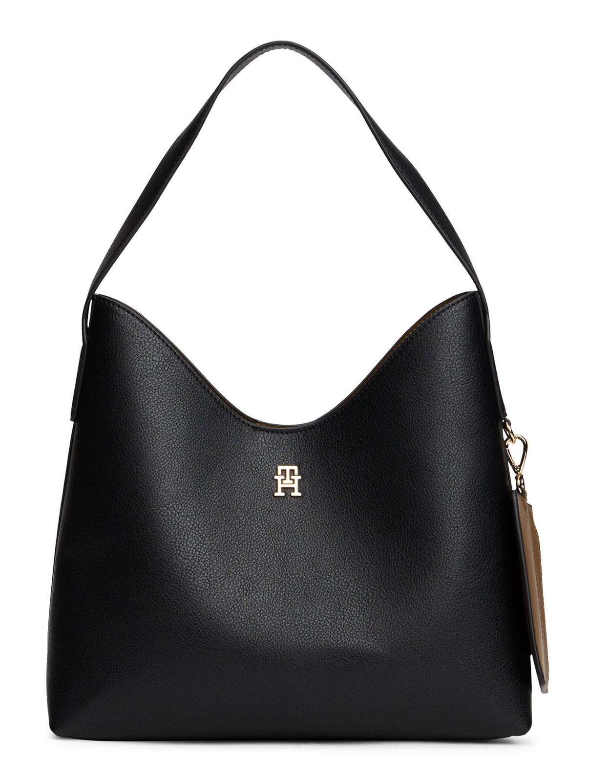 TOMMY HILFIGER TH Icon Shoulder Bag Black