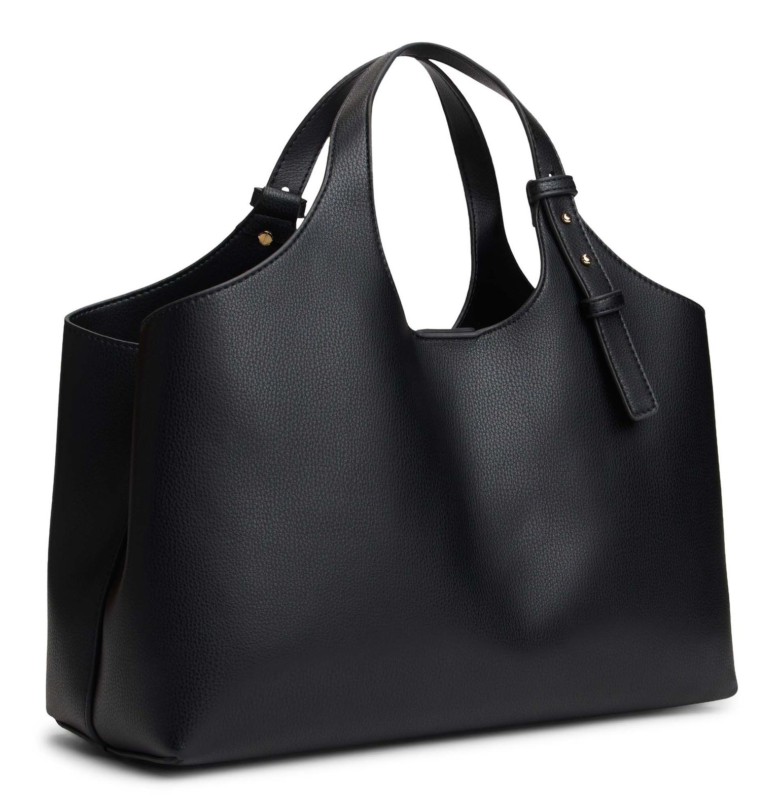 TOMMY HILFIGER TH Logo Satchel Black TOMMY HILFIGER TH Logo Satchel Black