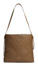 TOMMY HILFIGER TH Braided Maxi Hobo Nordic Taupe TOMMY HILFIGER TH Braided Maxi Hobo Nordic Taupe
