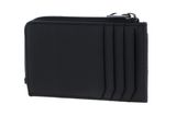HUGO Quantic Zip Card Case Black
