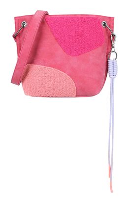 Fritzi aus Preußen Fritzi03 Limited Happy Flocked Jive Crossbody Bag Soft Berry