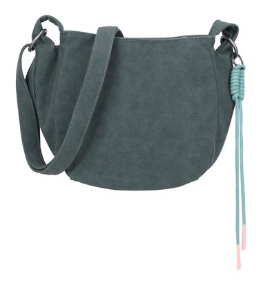Fritzi aus Preußen Sue02 Suede Jacky Crossbody Soft Grey Blue