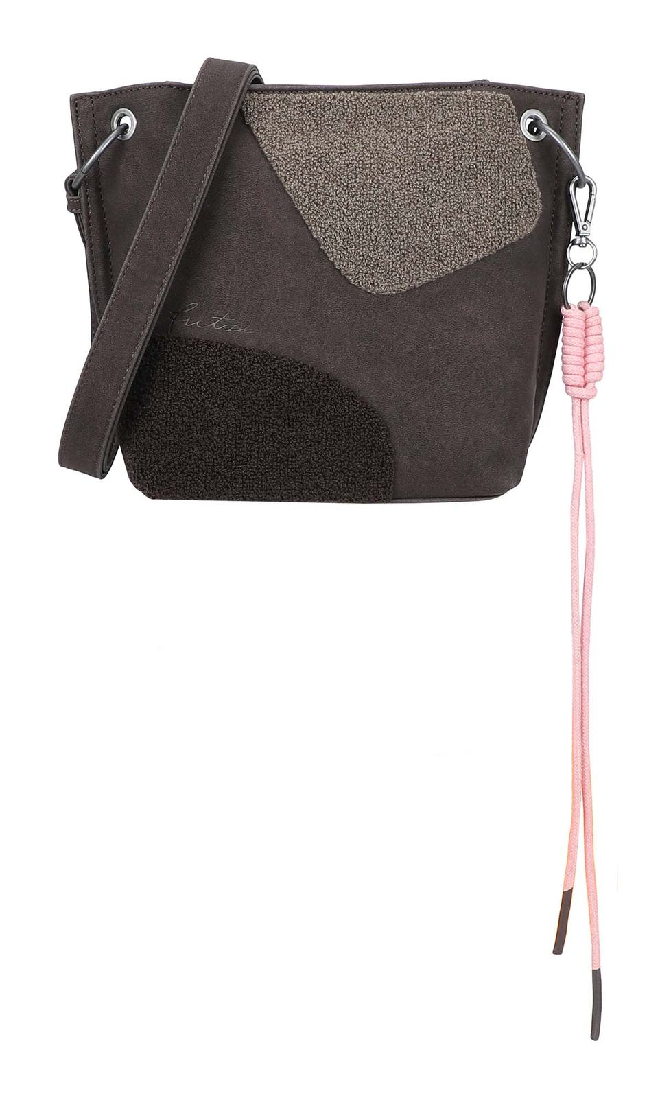 Fritzi aus Preußen Fritzi03 Limited Happy Flocked Heritage Crossbody Bag Soft Coffee