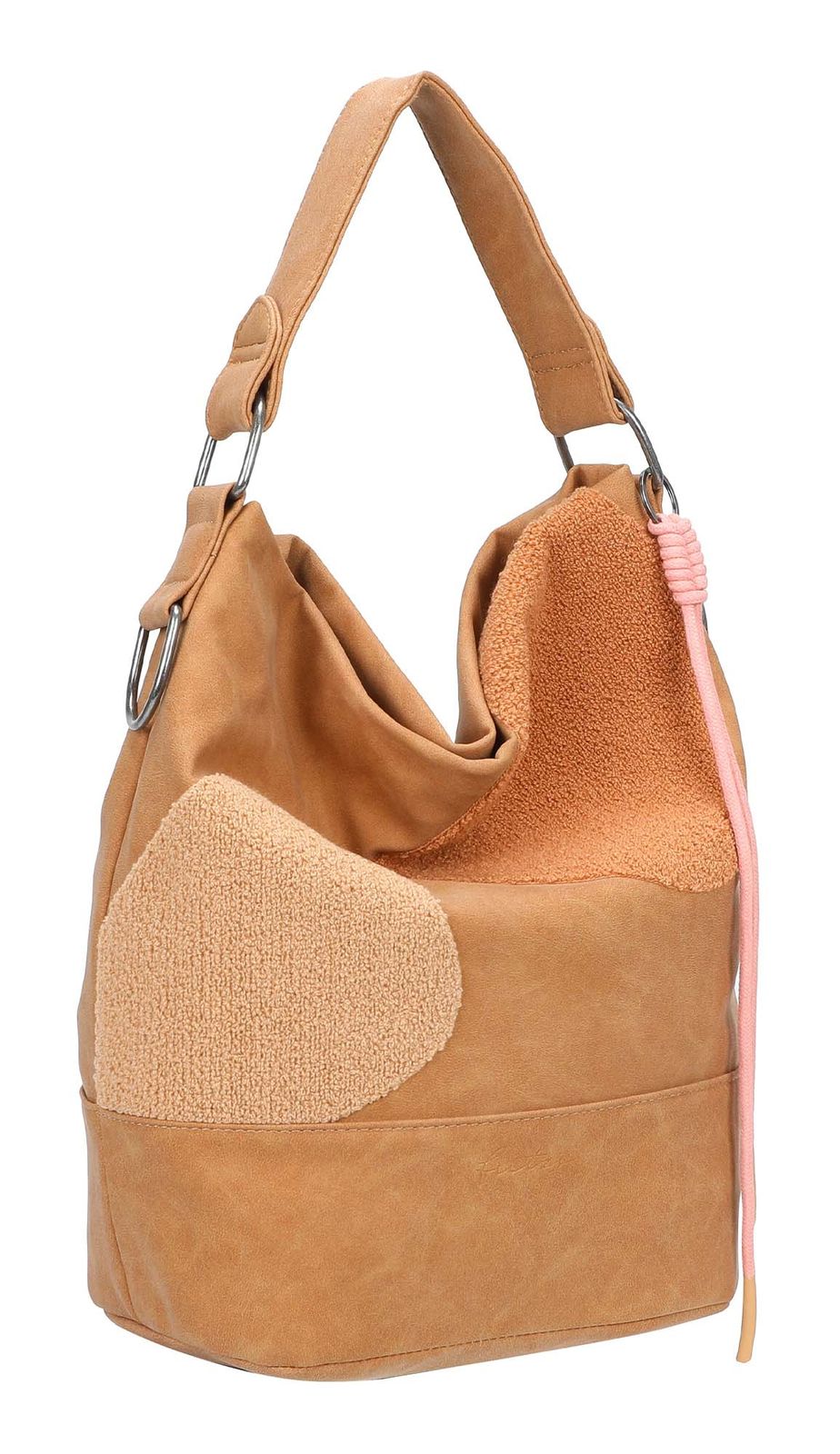 Fritzi aus Preußen Olga Limited Happy Flocked Heritage Soft Chestnut Hobo Bag Brown Fritzi aus Preußen Olga Limited Happy Flocked Heritage Soft Chestnut Hobo Bag Brown