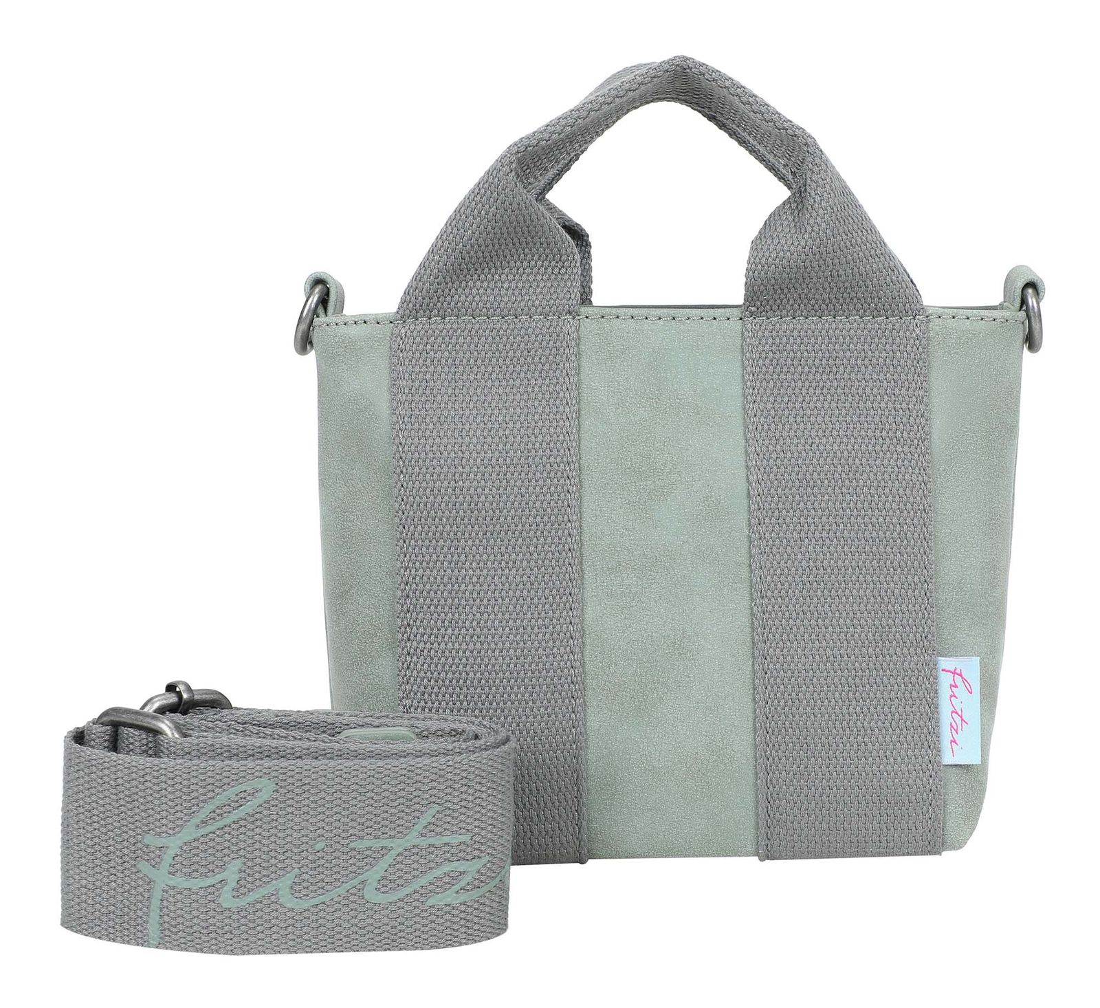 Fritzi aus Preußen Bini Vintage Crossbody Salbeilini