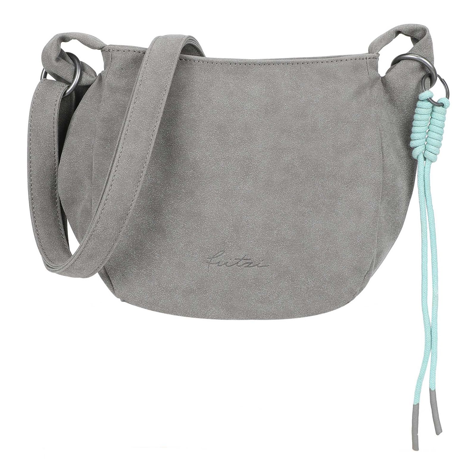 Fritzi aus Preußen Sue02 Suede Jacky Crossbody Soft Dark Anthra